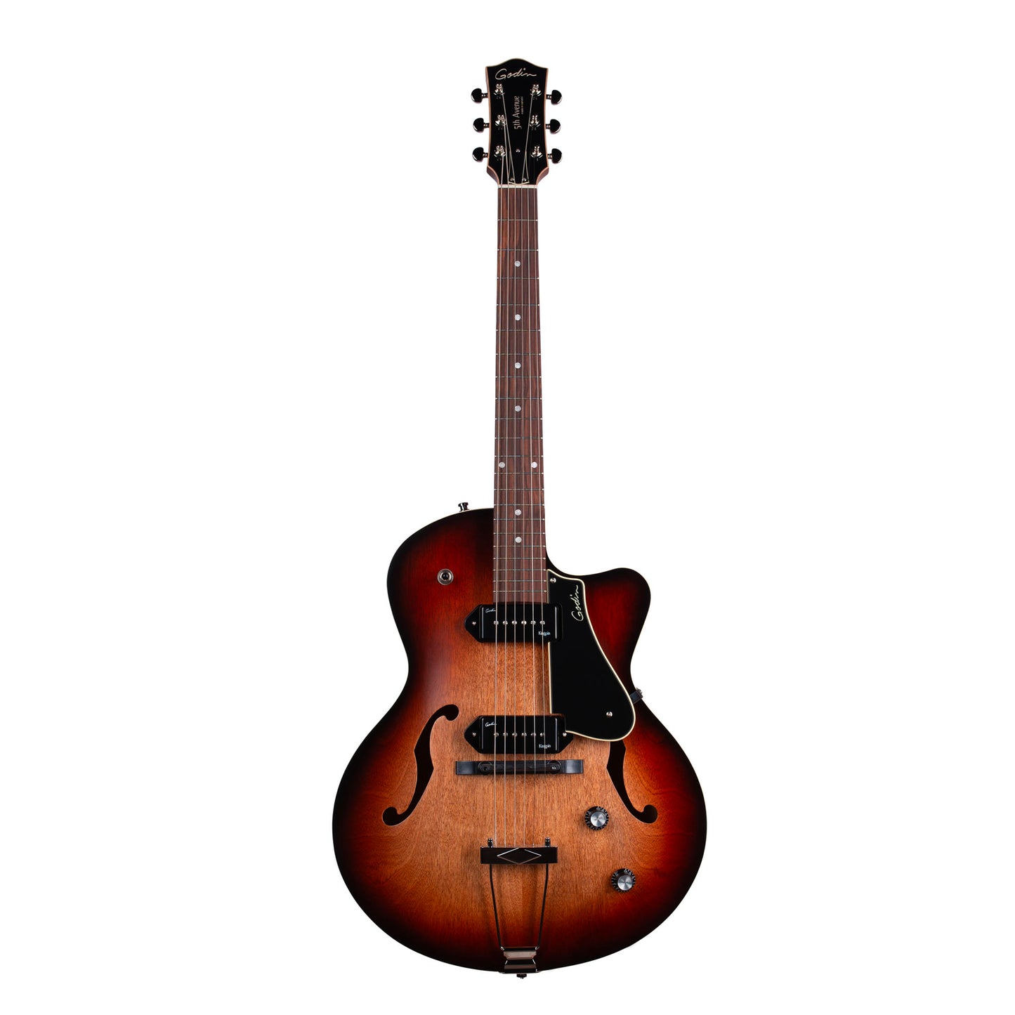 Guitarra Eléctrica Godin 5th Avenue CW Kingpin II Vintage Burst 053162