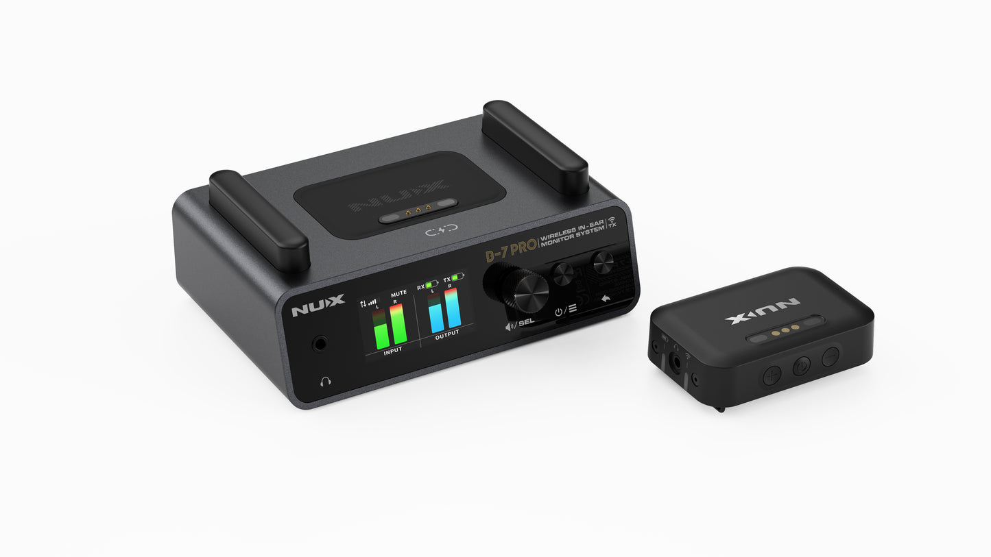 Nux B-7 PRO Sistema de monitoreo In-Ears 2.4Ghz Stereo