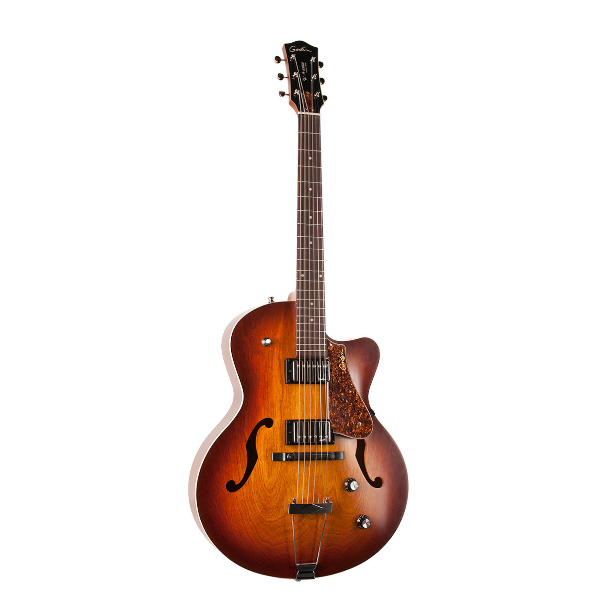 Guitarra Eléctrica Godin 5th Avenue CW Kingpin II HB Cognac Burst 050932