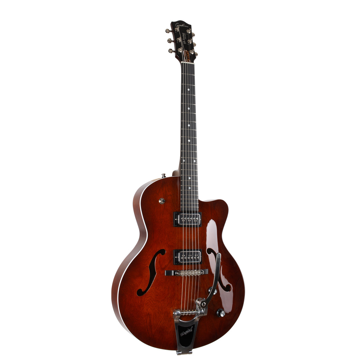 Guitarra Eléctrica Godin 5th Avenue Uptown T-Armond Havana Burst 050970