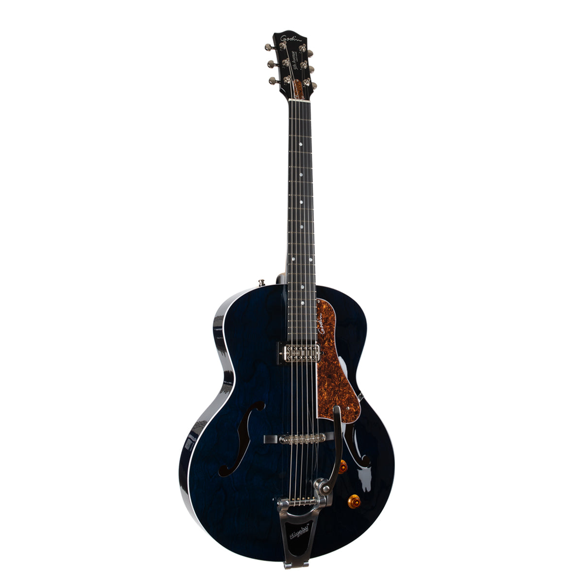 Guitarra Eléctrica Godin 5th Avenue Night Club Indigo Blue 050956