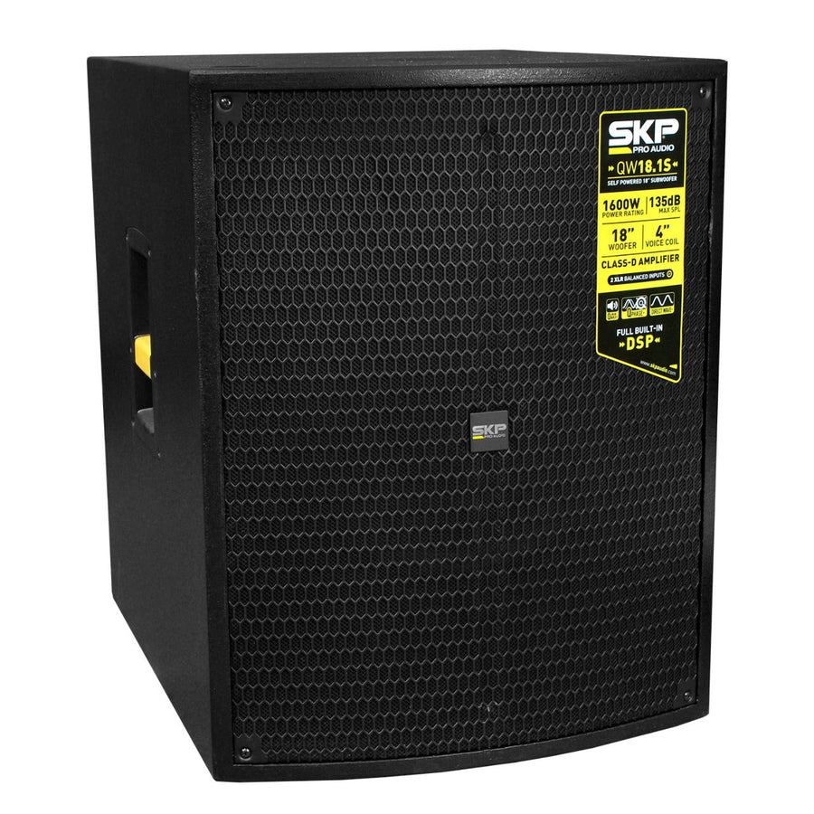 Subwoofer Activo SKP 18'' (1600 watts)