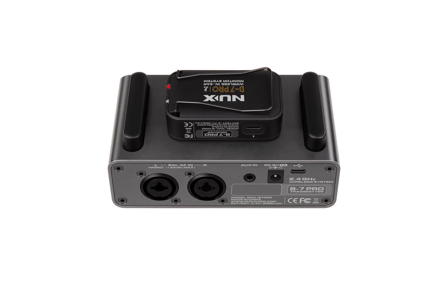 Nux B-7 PRO Sistema de monitoreo In-Ears 2.4Ghz Stereo
