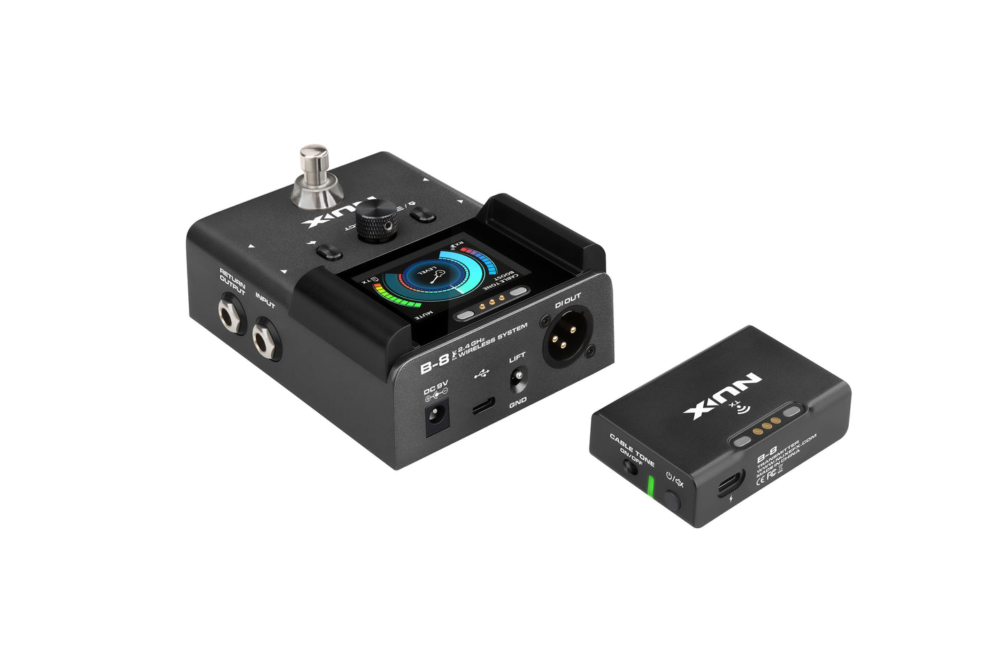 Nux B-8 Sistema Inalámbrico para Instrumento 2.4Ghz