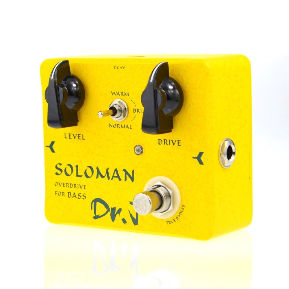Pedal DR. J SOLOMAN OVERDRIVE para BAJO