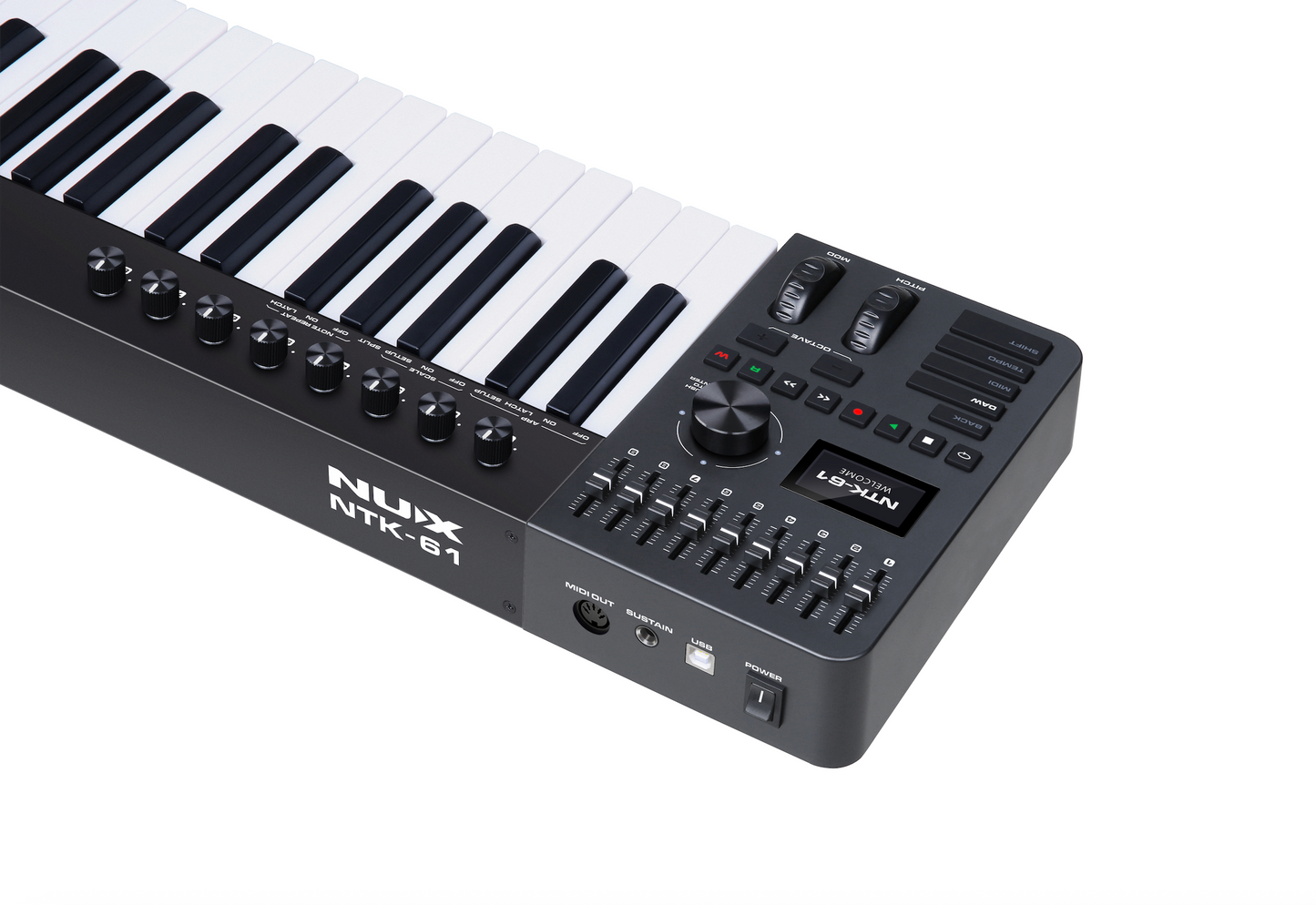 Controlador Midi NUX NTK-61