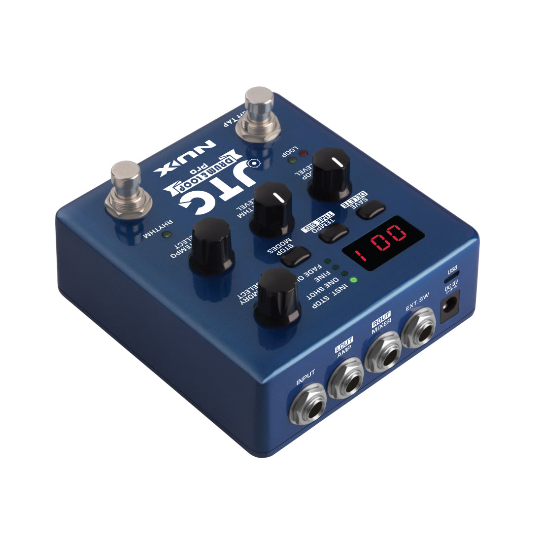 Pedal NUX JTC pro (Looper & Drum)
