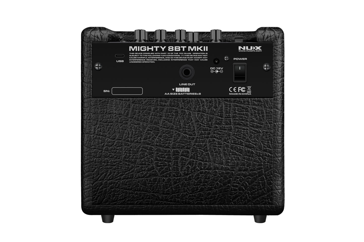 Amplificador guitarra Eléctrica Nux Mighty 8BT MKII (App vía bluetooth)