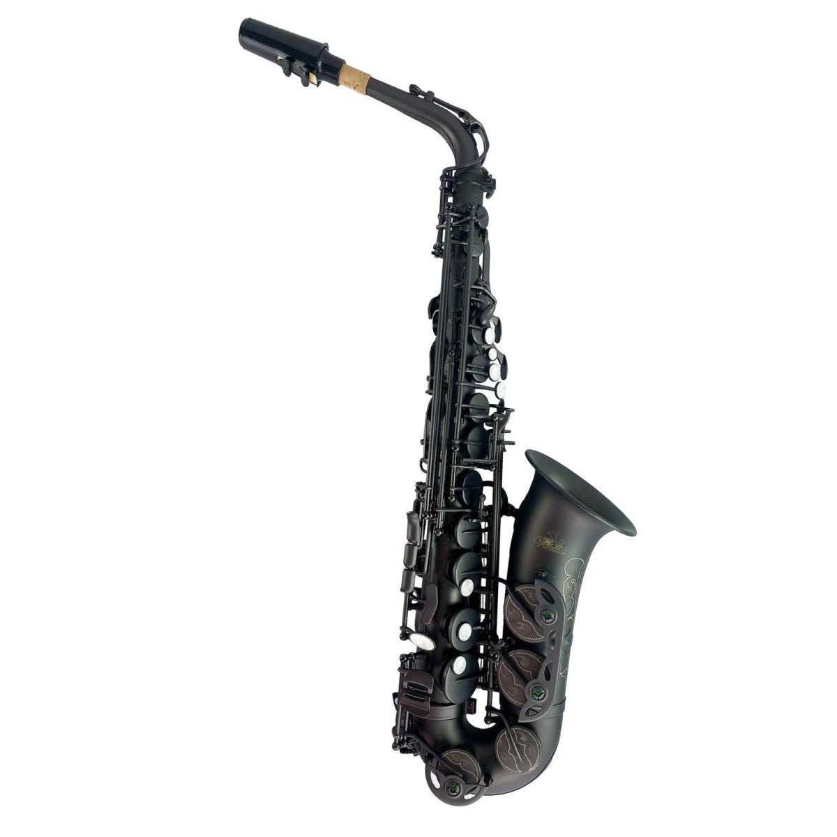 Saxofón Alto Vivaldi Negro/Mate YWAS-06MT