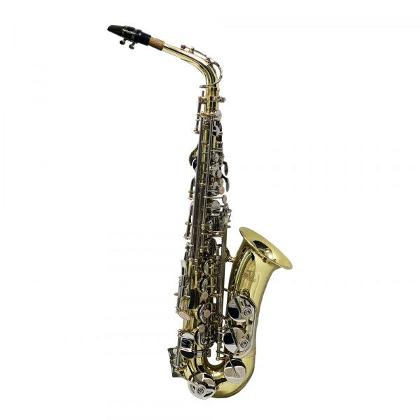Saxofón Alto Vivaldi Lacado/llaves niqueladas YWAS-08