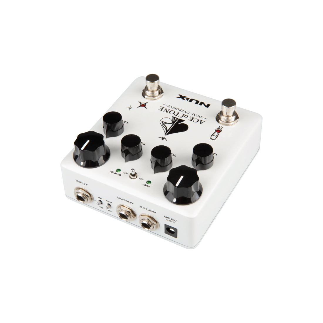 Pedal Nux Ace of Tone (Dual Overdrive)