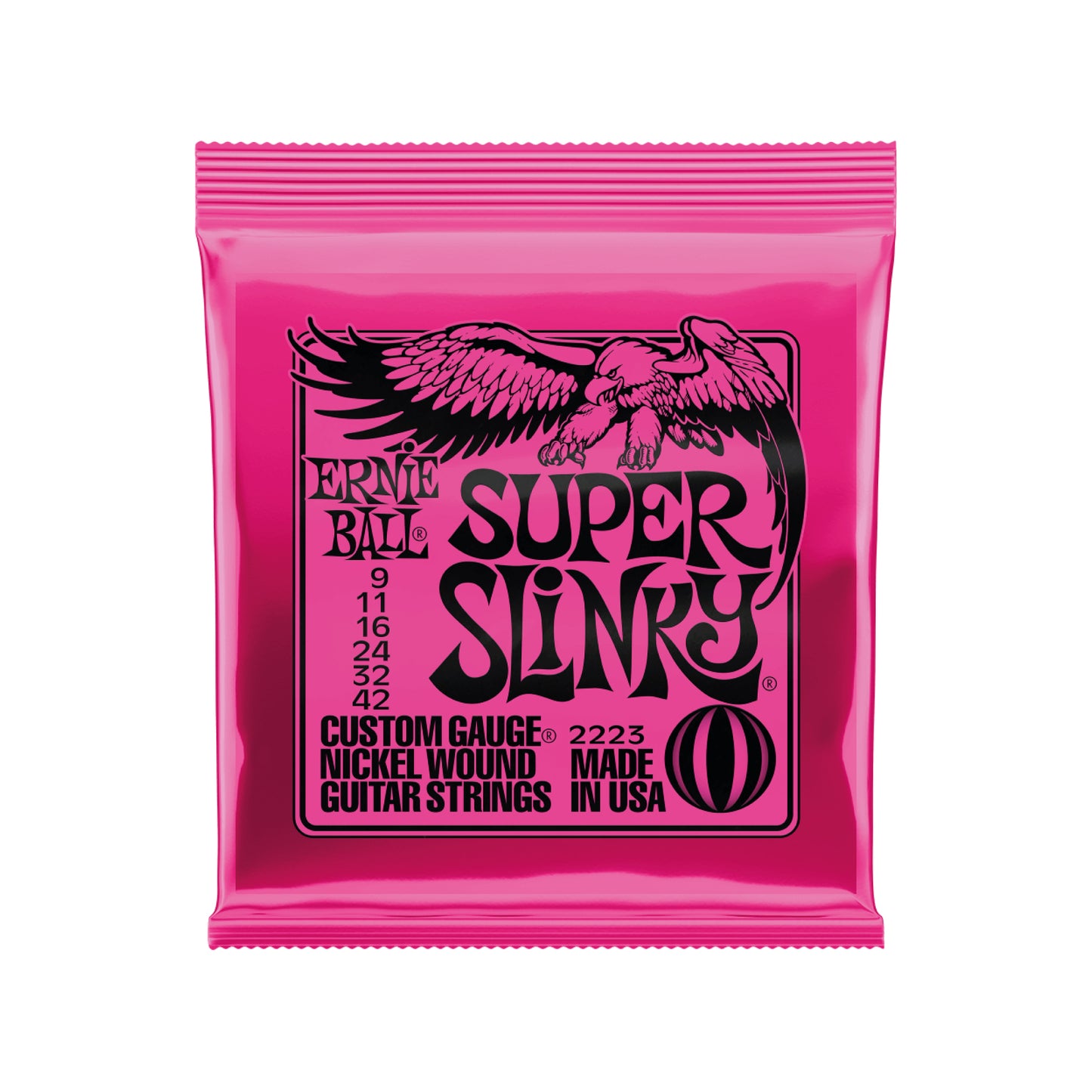 Cuerdas Guitarra Eléctrica Super Slinky .09