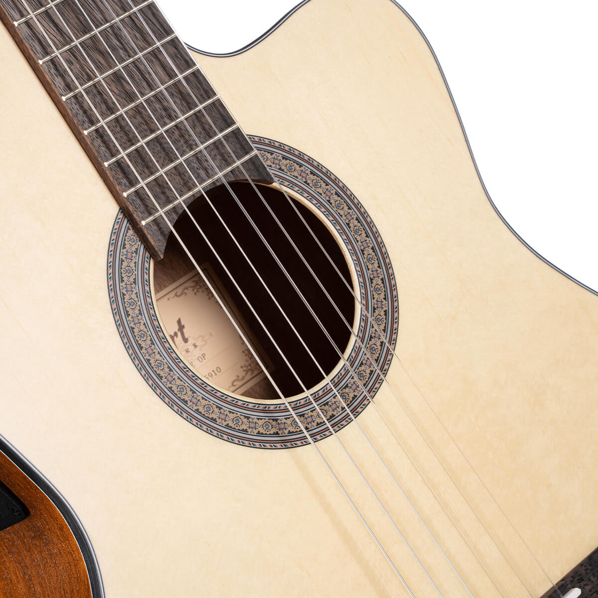 Guitarra Cort Electroclásica AC120CE OP (TAPA SÓLIDA)
