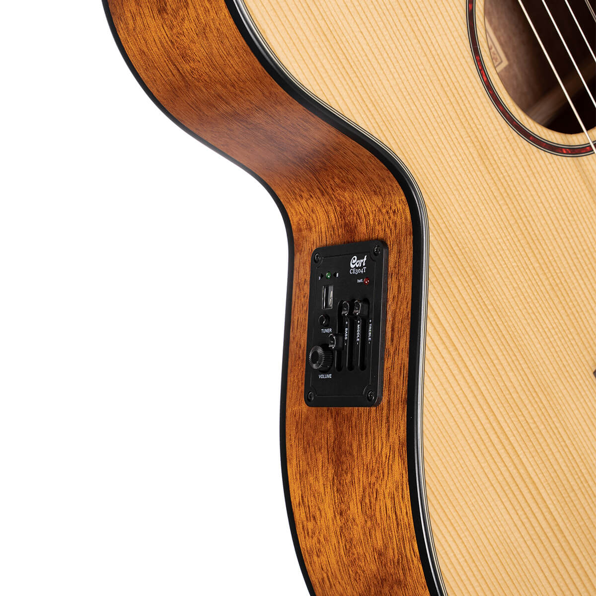Guitarra Cort Electroclásica CEC3 NS