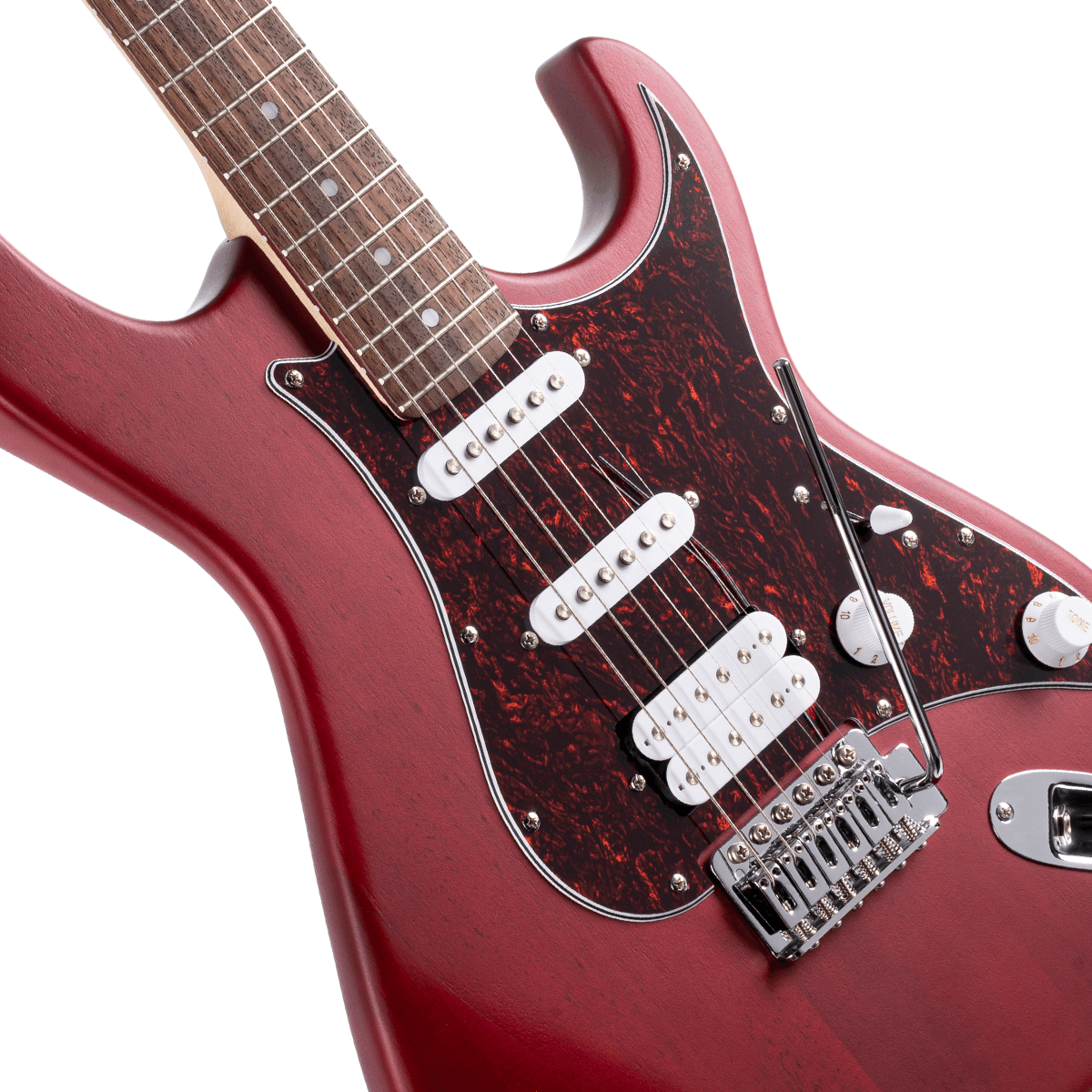 Guitarra Eléctrica Cort G110 OPBC Cherry