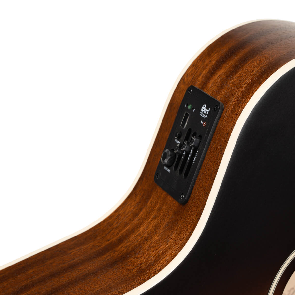 Guitarra Cort Electroacústica GA1E OPSB Sunburst