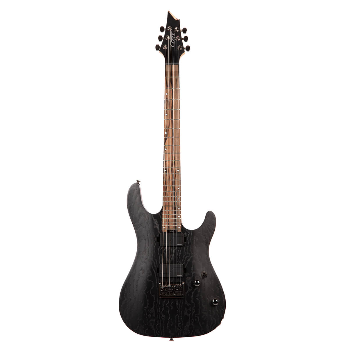 Guitarra Eléctrica Cort KX500 Etched EBK