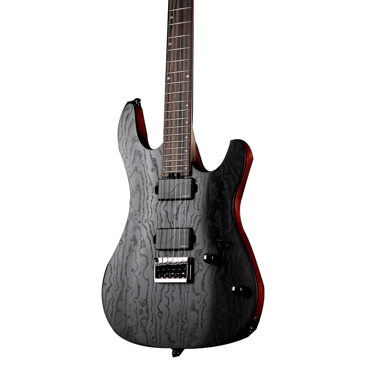 Guitarra Eléctrica Cort KX500 Etched EBK