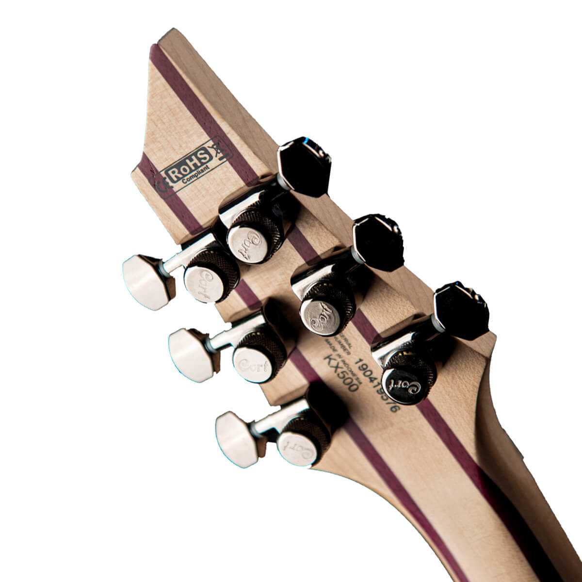 Guitarra Eléctrica Cort KX500 Etched EBK