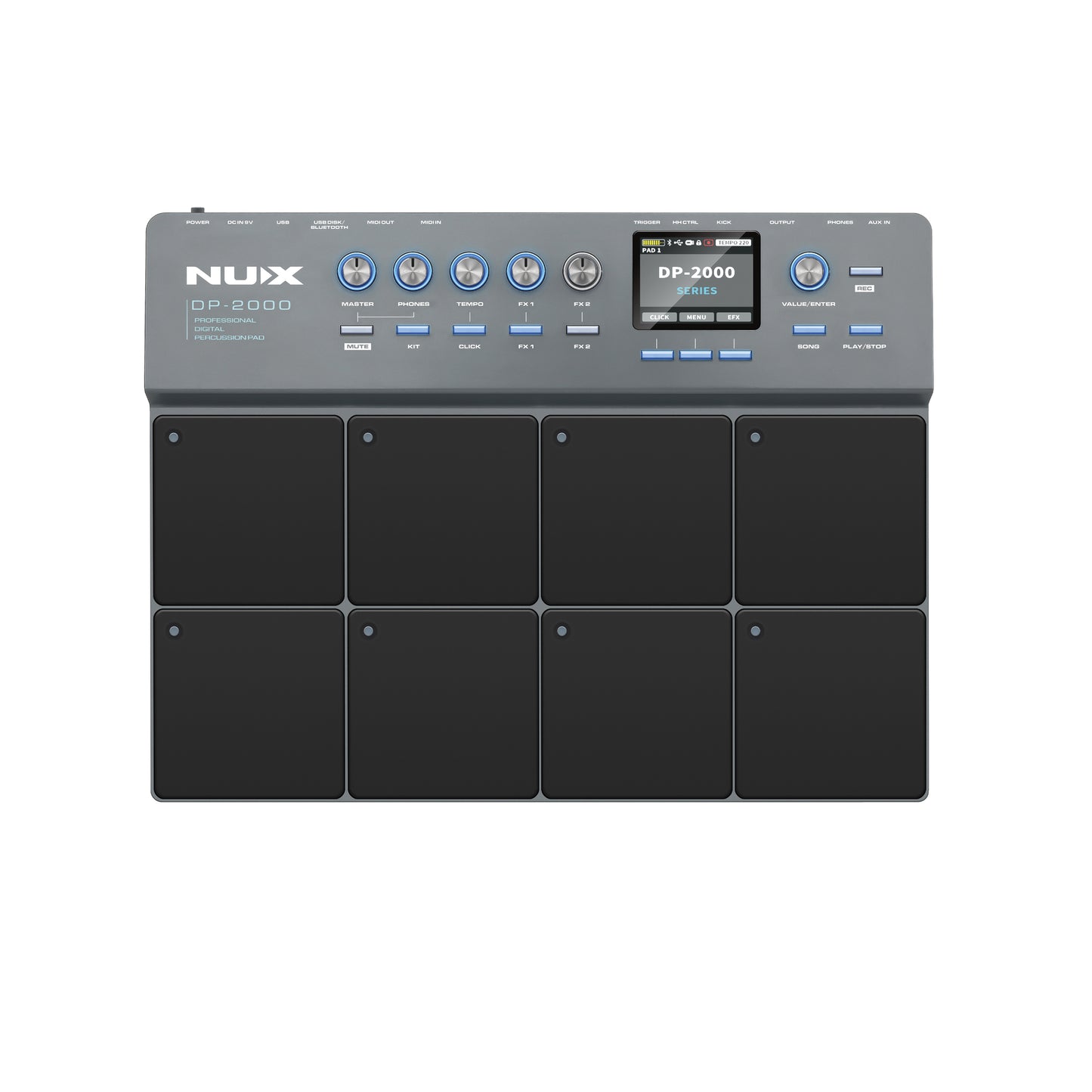 PAD Batería Electrónica NUX DP-2000