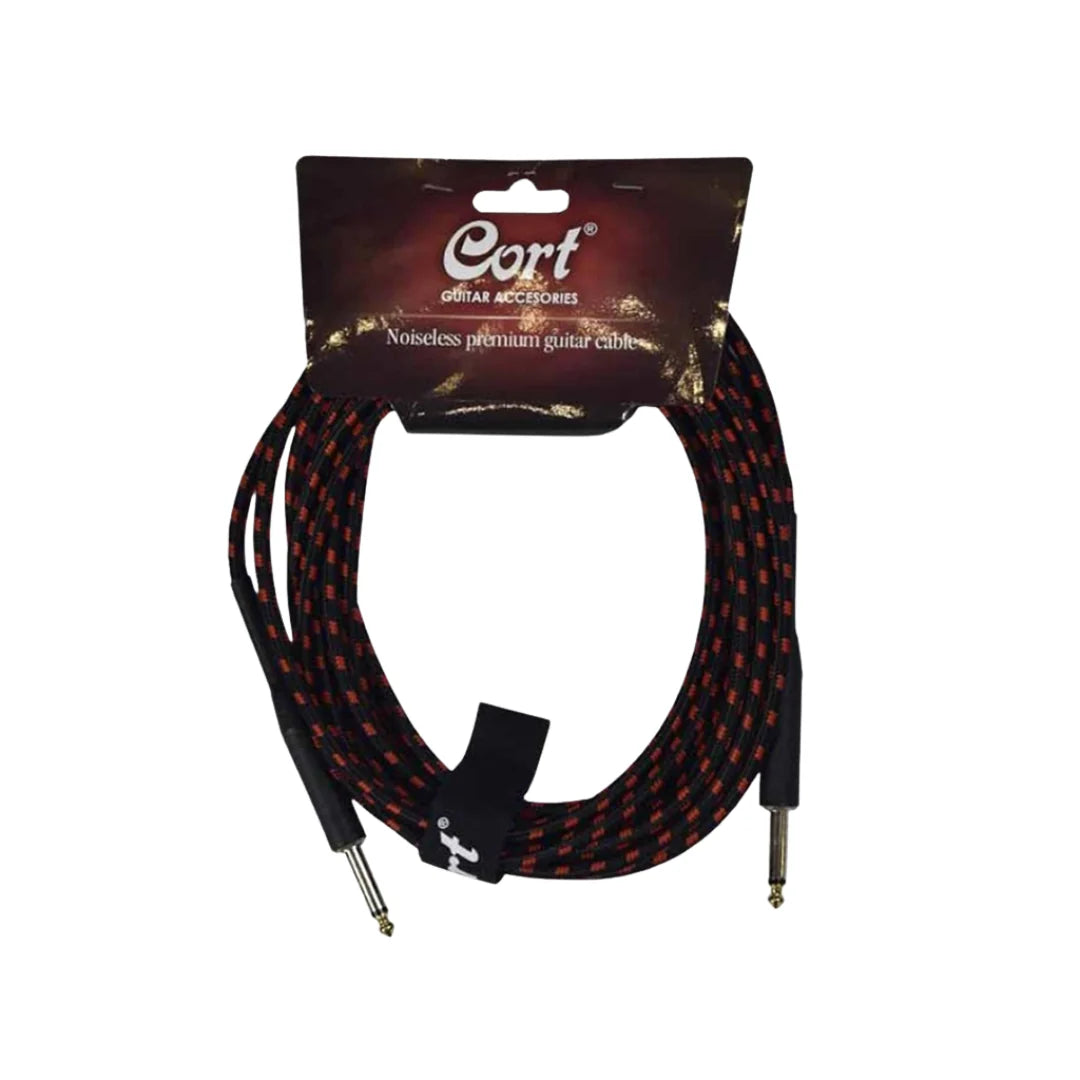 Cable de Instrumento Cort CA526 BK 4.5 metros
