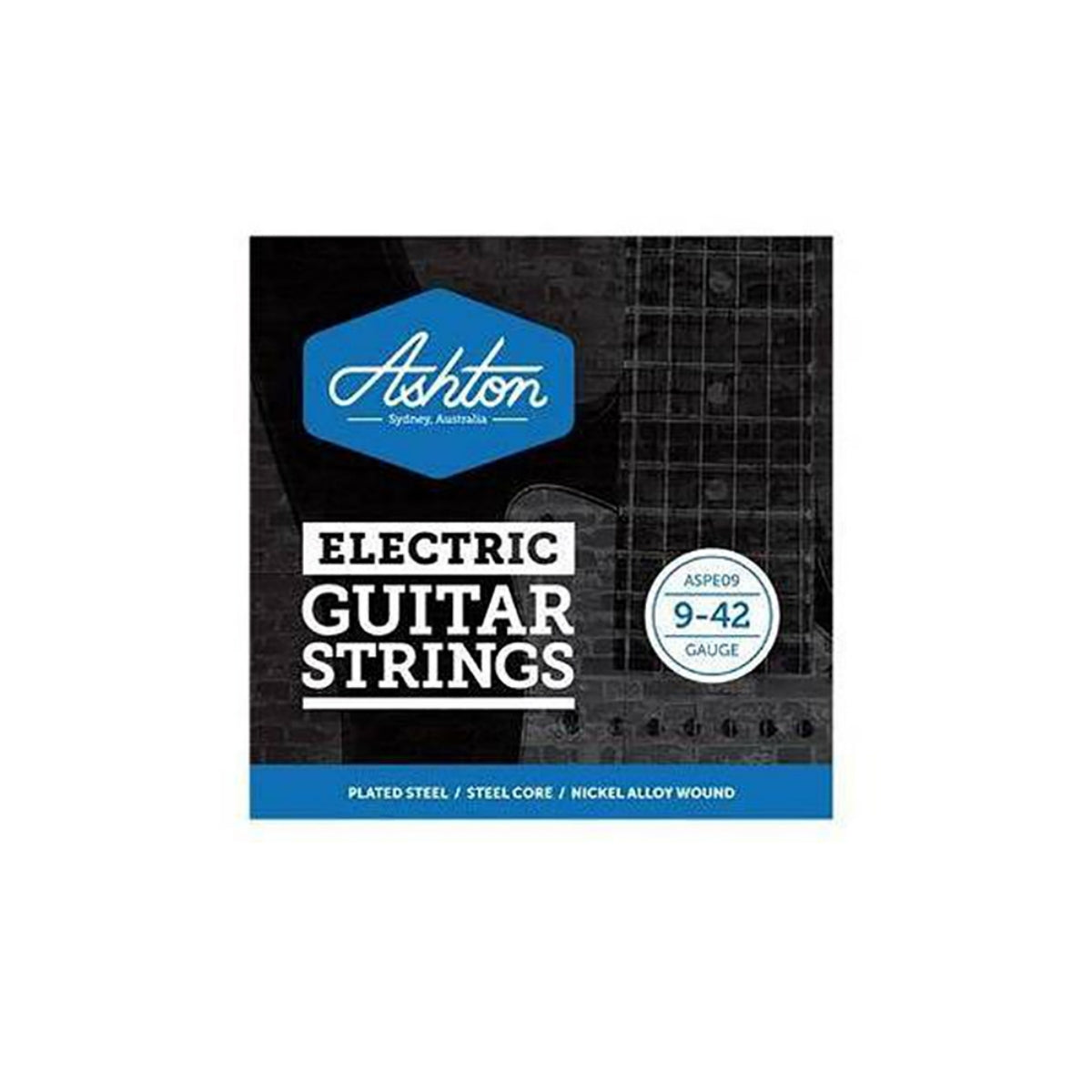 Cuerdas Guitarra Eléctrica Ashton ASPE09 calibre .09