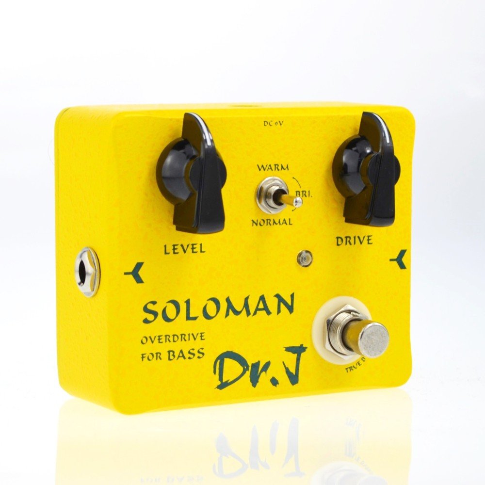 Pedal DR. J SOLOMAN OVERDRIVE para BAJO