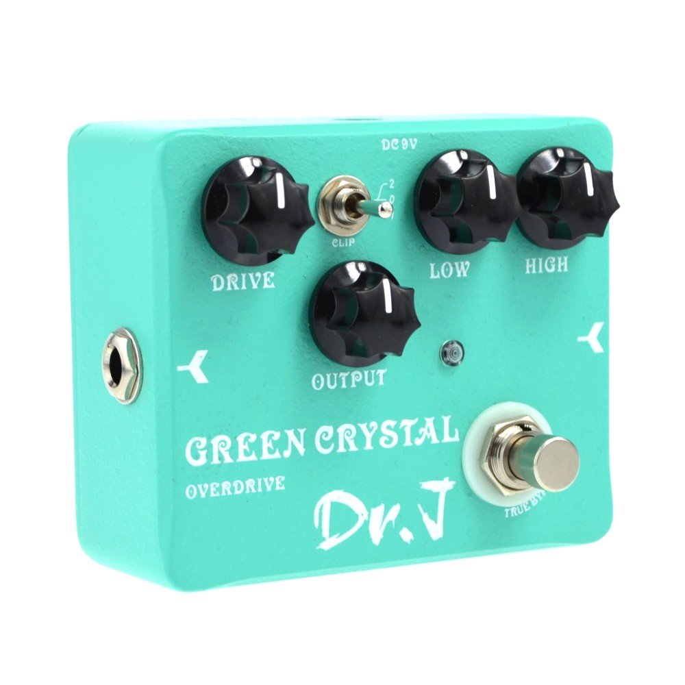 Pedal DR. J GREEN CRYSTAL OVERDRIVE
