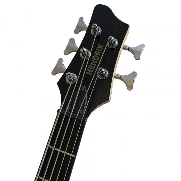 Bajo Eléctrico Hendrix 5 Cuerdas BH-EBS200-24-5BK