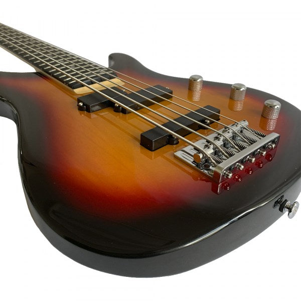 Bajo Eléctrico Hendrix 5 Cuerdas Sunburst BH-EBS200-24-5BS