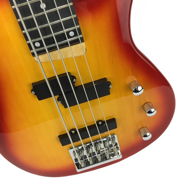 Bajo eléctrico Hendrix 5 cuerdas BH-EBS200-24-5TRB