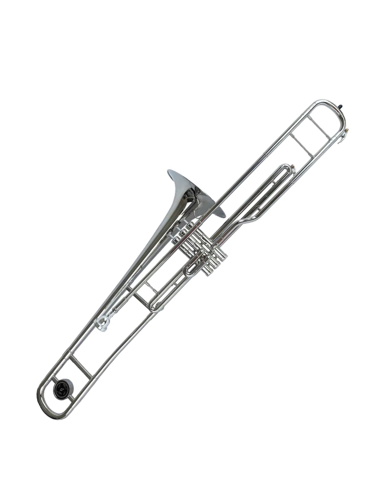 Trombon Vivaldi Niquelado con Válvulas YWTM-1031N