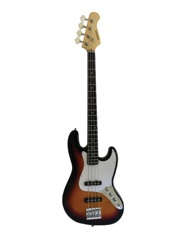 Bajo eléctrico Hendrix de 4 cuerdas Sunburst – BH-EBS100-20BS