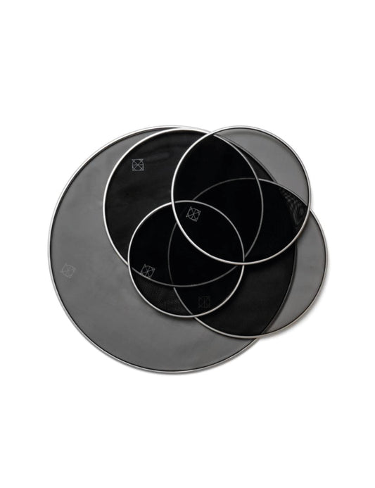 Dixon Pack de Parches de Malla Negra Drumhead PHPKMC-01-BX