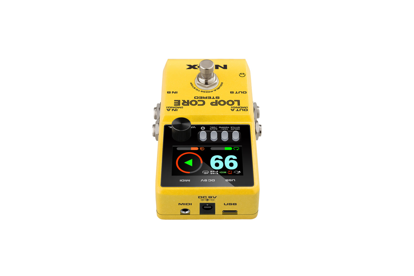 Pedal Nux Loop core Stereo MKII (Looper & Control Midi)