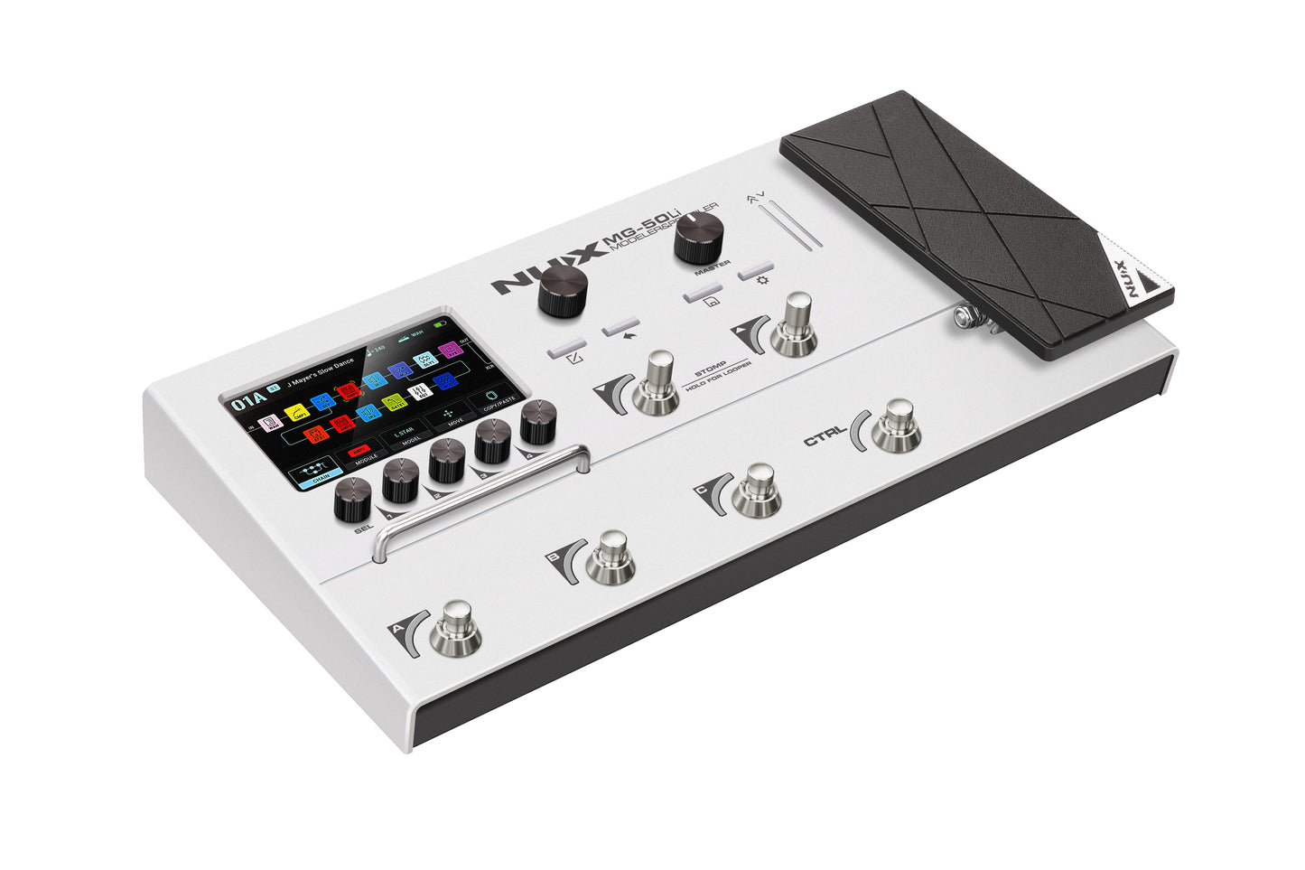 Pedalera Multiefectos Nux MG50LI