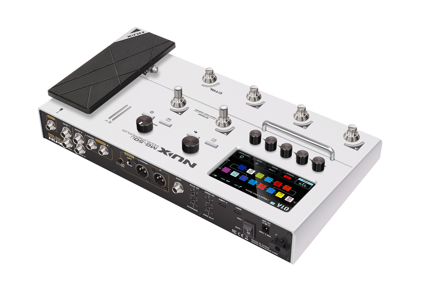 Pedalera Multiefectos Nux MG50LI