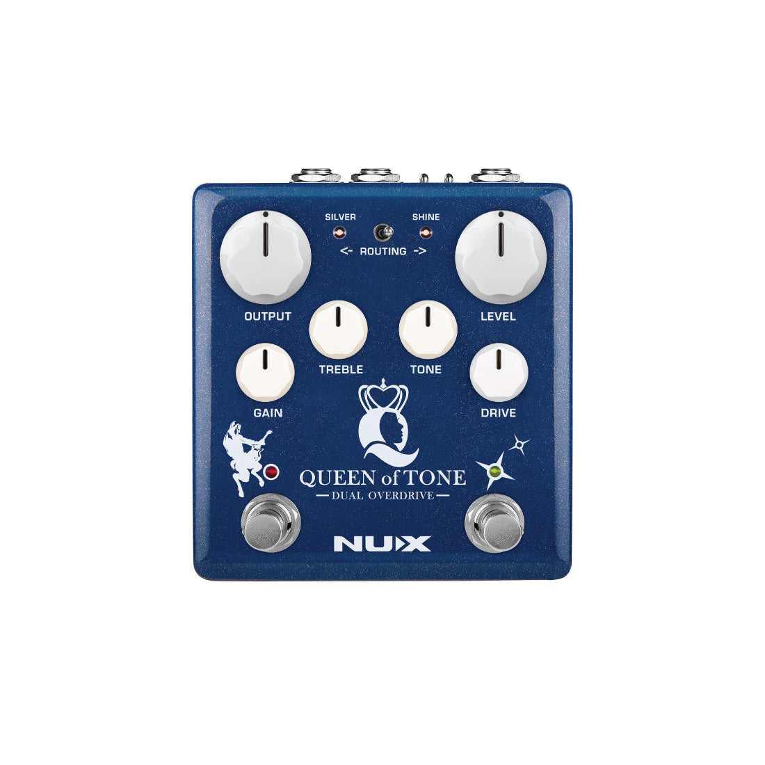 Pedal Nux Queen of Tone (Dual Overdrive)