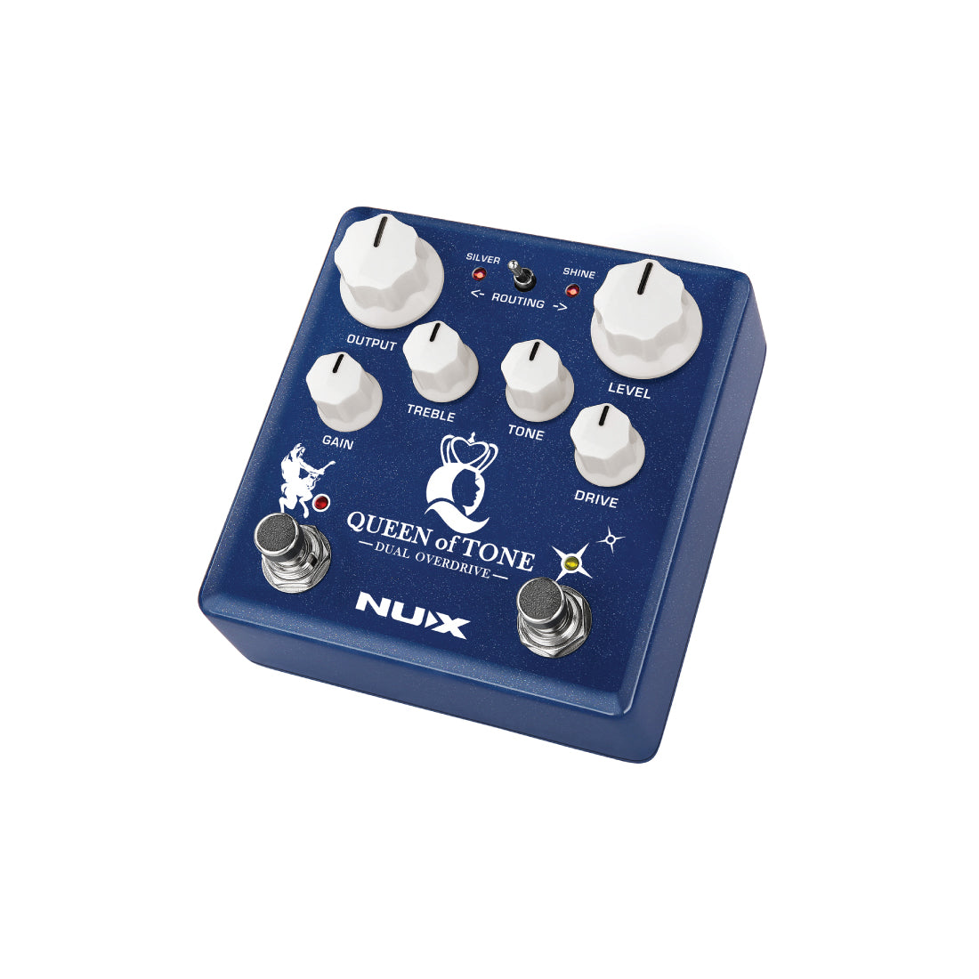 Pedal Nux Queen of Tone (Dual Overdrive)