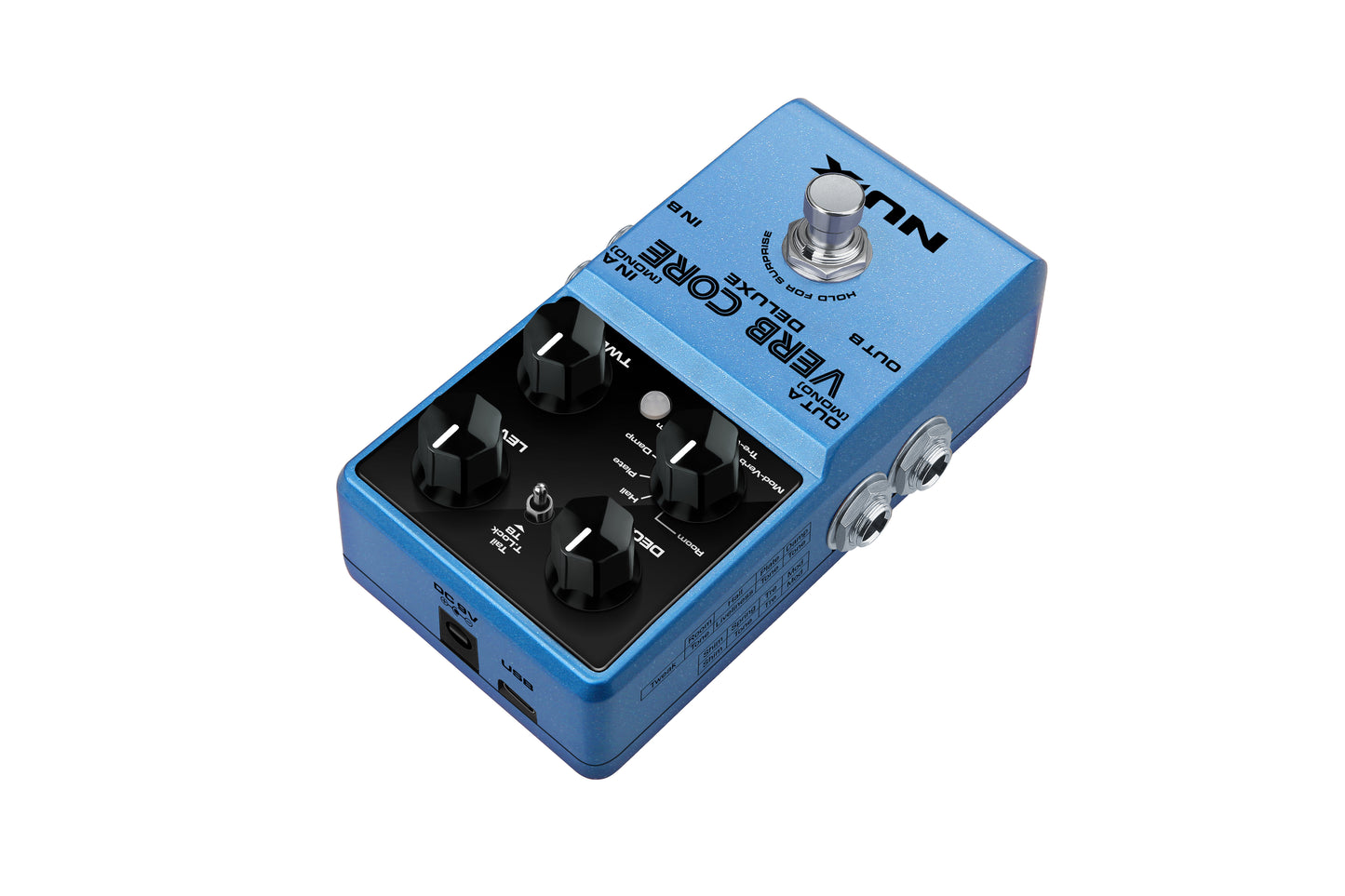 Pedal Nux Verb Core Deluxe MKII (Reverb)