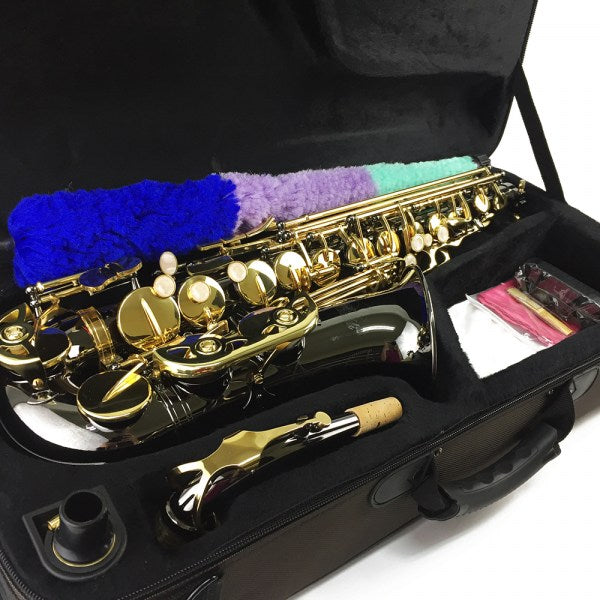 Saxofón Alto Vivaldi Negro niquelado YWAS-05