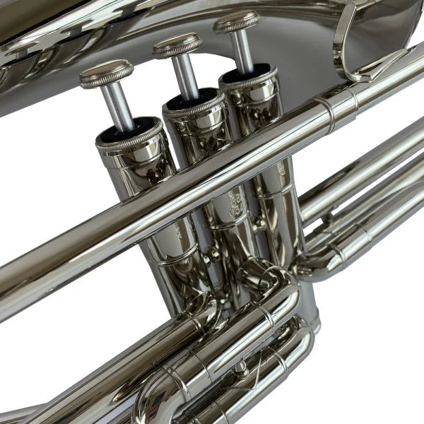 Trombon Vivaldi Niquelado con Válvulas YWTM-1031N