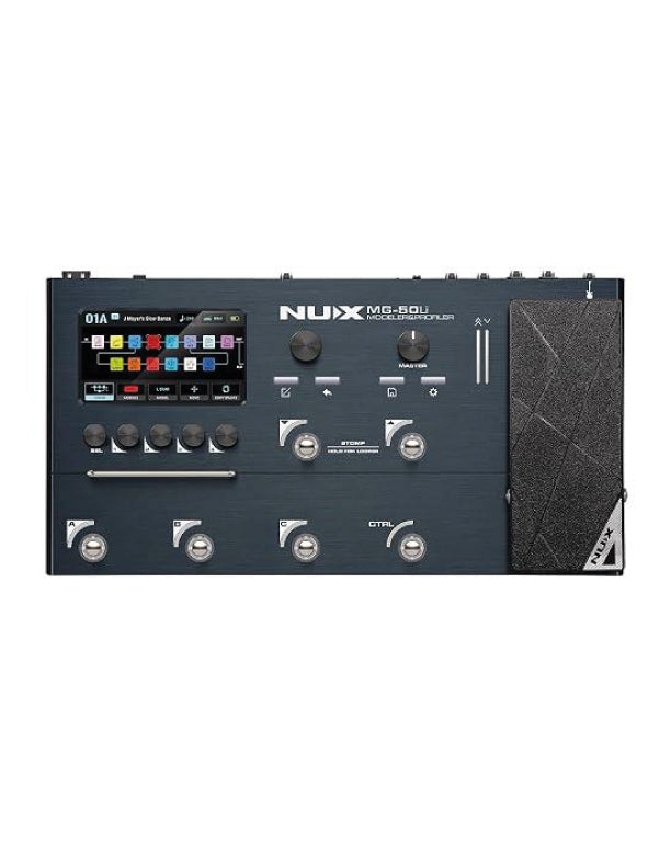Pedalera Multiefectos Nux MG50LI Dark Blue