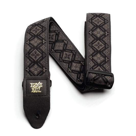 Strap Ernie Ball para guitarra Regal Black 4093