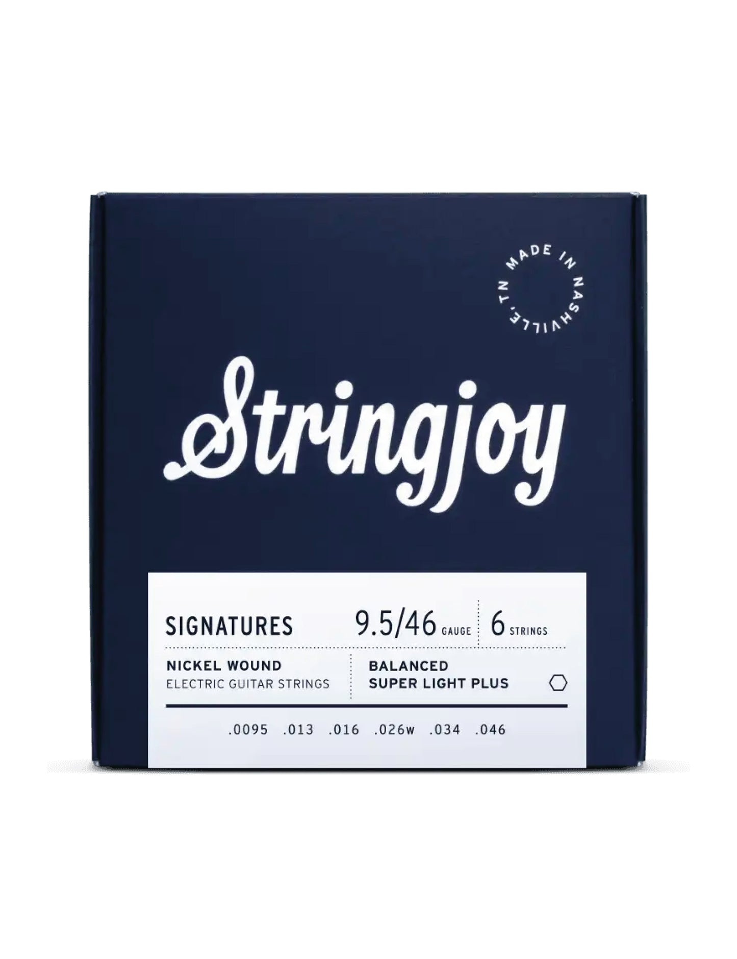 Cuerdas Guitarra Eléctrica STRINGJOY 9.5/46 BALANCED SUPER LIGHT PLUS