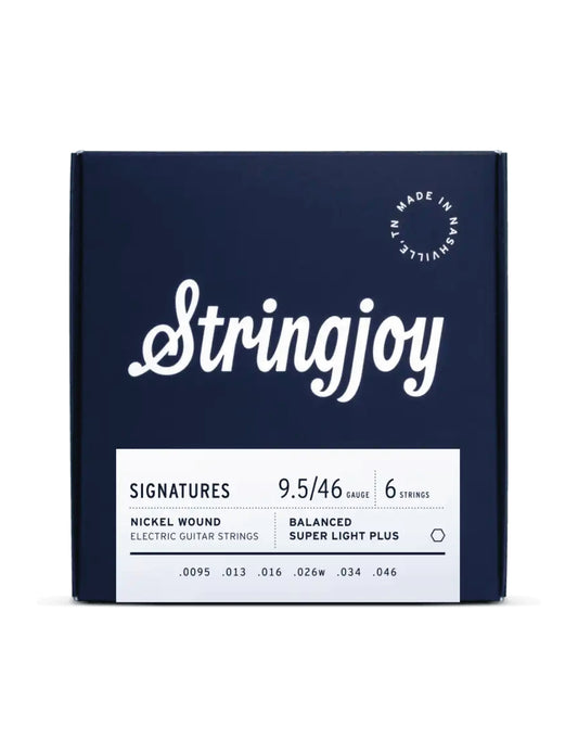 Cuerdas Guitarra Eléctrica STRINGJOY 9.5/46 BALANCED SUPER LIGHT PLUS