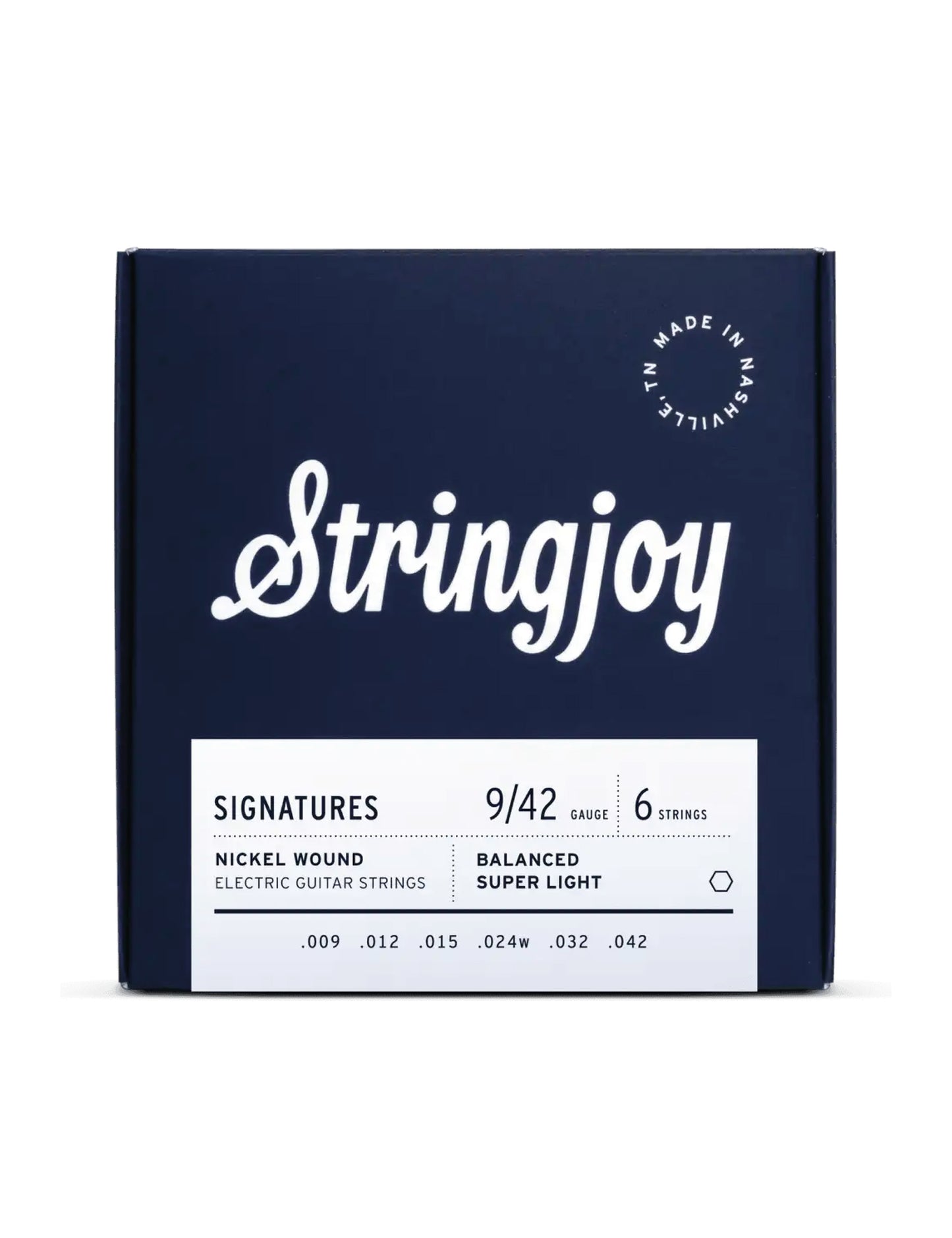 Cuerdas Guitarra Eléctrica STRINGJOY 9/42 BALANCED SUPER LIGHT