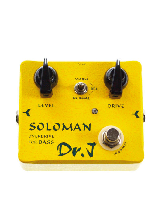 Pedal DR. J SOLOMAN OVERDRIVE para BAJO