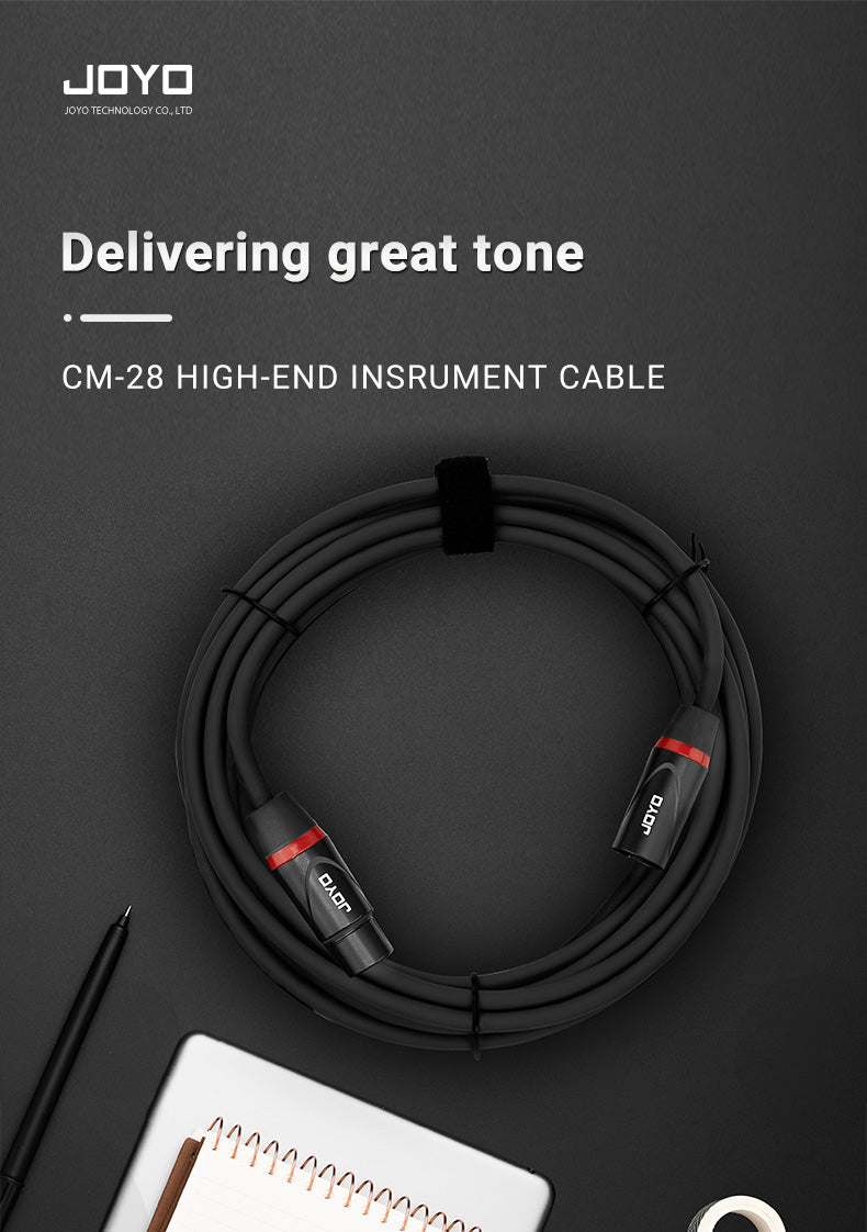 Cable de Micrófono JOYO 6 METROS CM-28