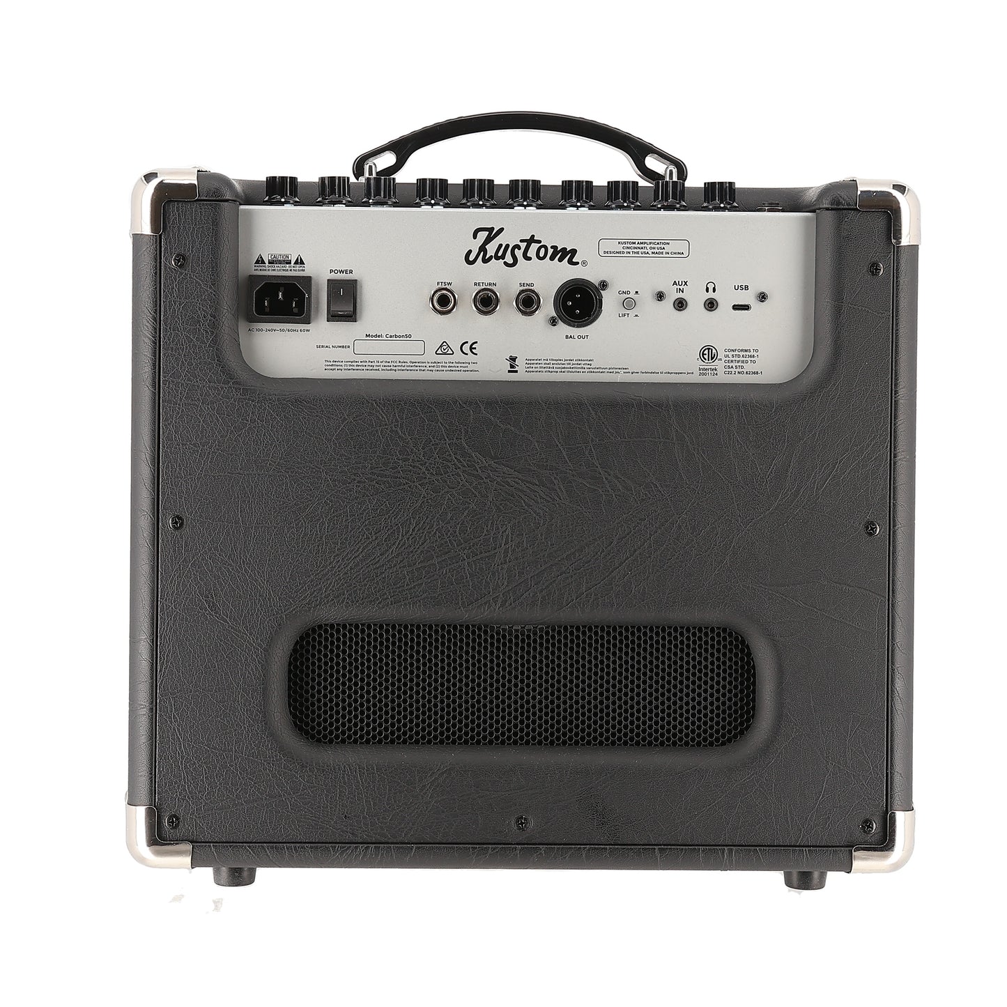 Amplificador guitarra Eléctrica KUSTOM Carbon 50 Watts
